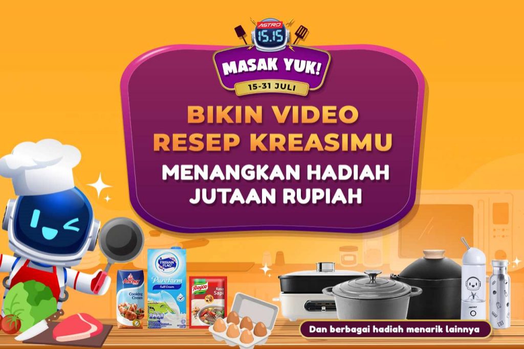 Kompetisi Video Masak Berhadiah Jutaan Rupiah