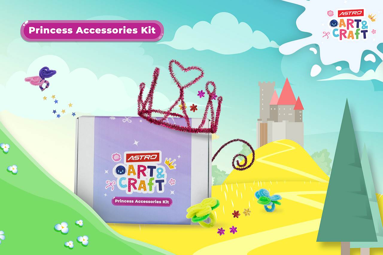 Astro Art & Craft: DIY Princess Accessories Kit
