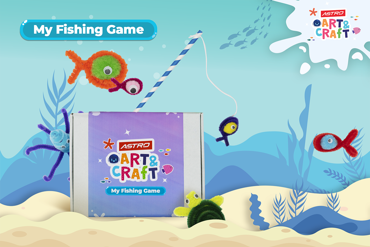 Astro Art & Craft: DIY My Fishing Game