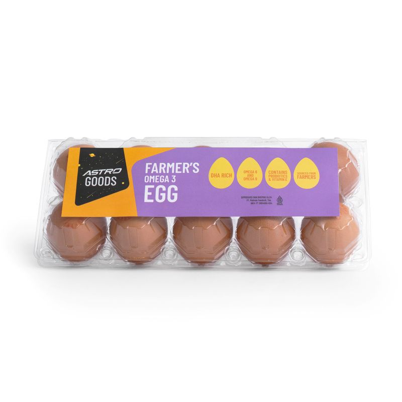1. Astro Goods Farmer's Omega 3 Eggs