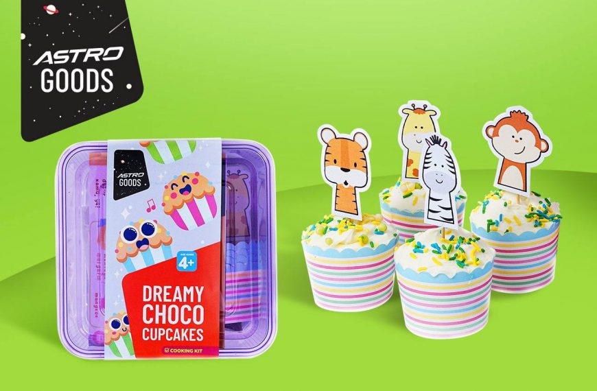 Astro Art & Craft: Dreamy Choco Cupcake Kit