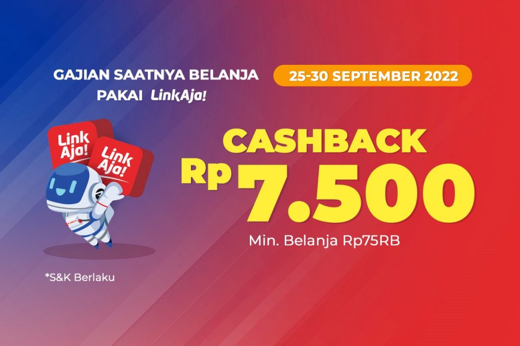 Gajian Tiba, Saatnya Belanja Pakai LinkAja!