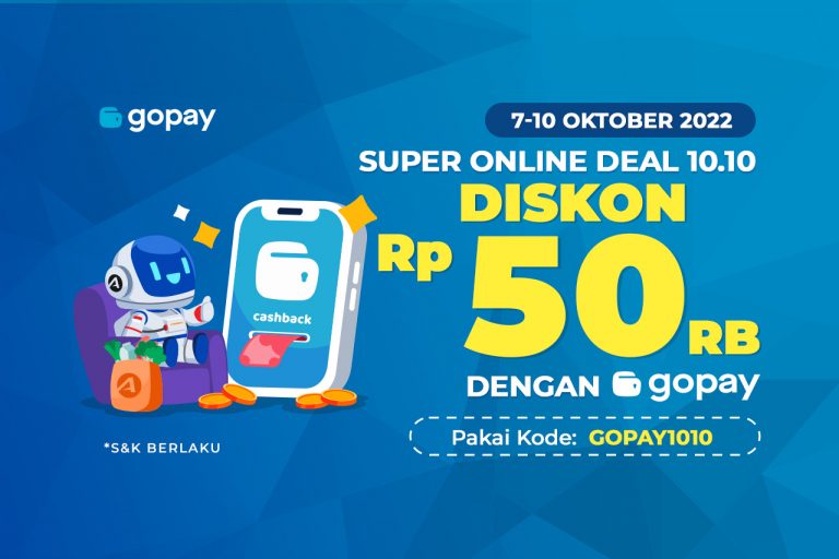 Belanja Bulanan Hemat di Astro Pakai Promo 10.10 Gopay