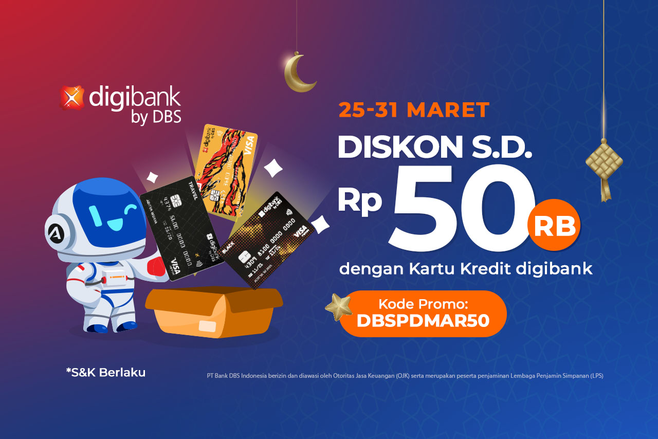Bayar Belanjaan di Astro Pakai Kartu Kredit digibank, Dapat Diskon Payday!