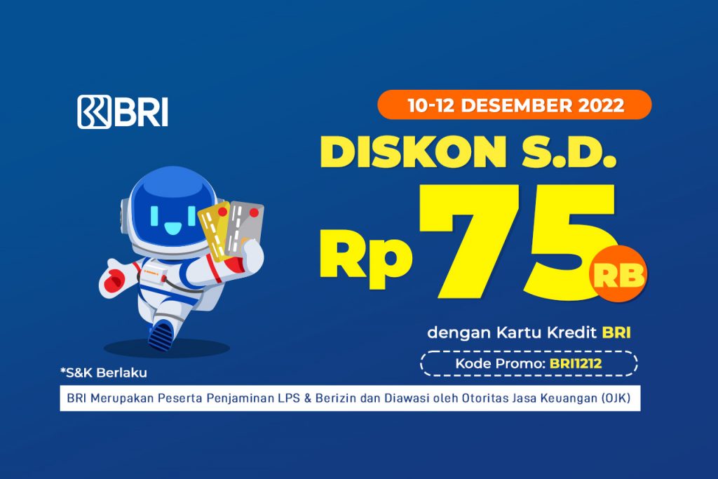 Bayar Belanjaan di Astro Pakai Kartu Kredit BRI Dapat Diskon 12.12!
