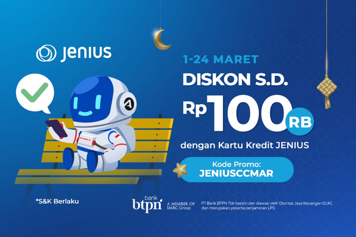 Belanja di Astro Pakai Kartu Kredit Jenius, Dapat Potongan Harga