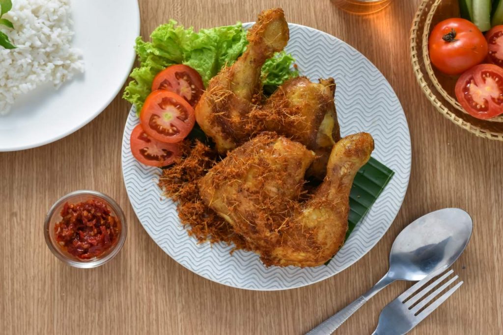 lauk warteg ayam goreng