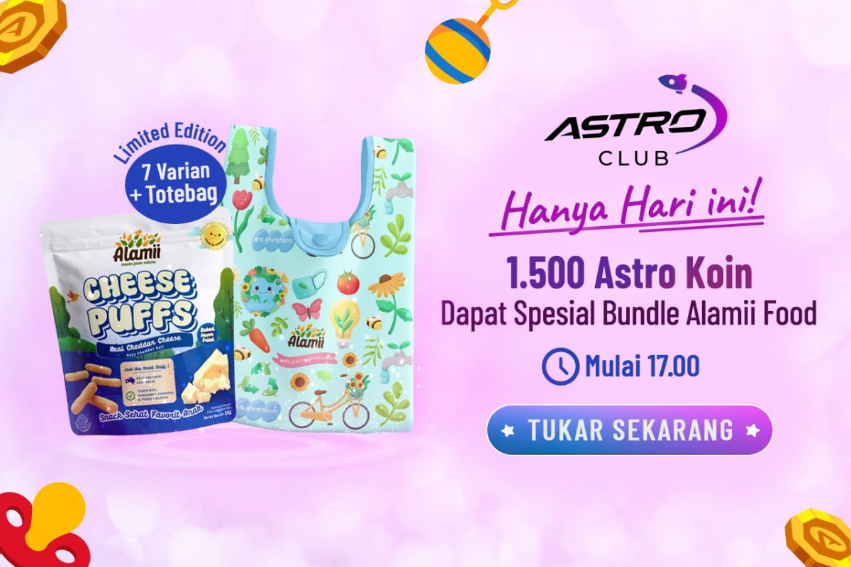 Tukarkan Astro Koin Kamu dengan Hadiah Spesial dari Alamii Food ...
