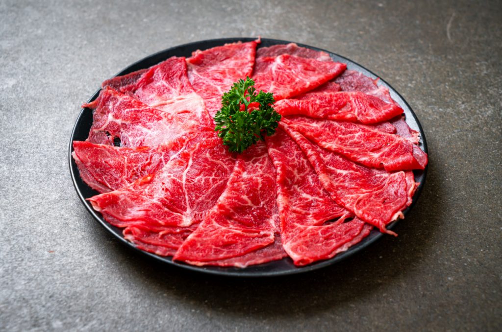 cara membersihkan daging sliced beef