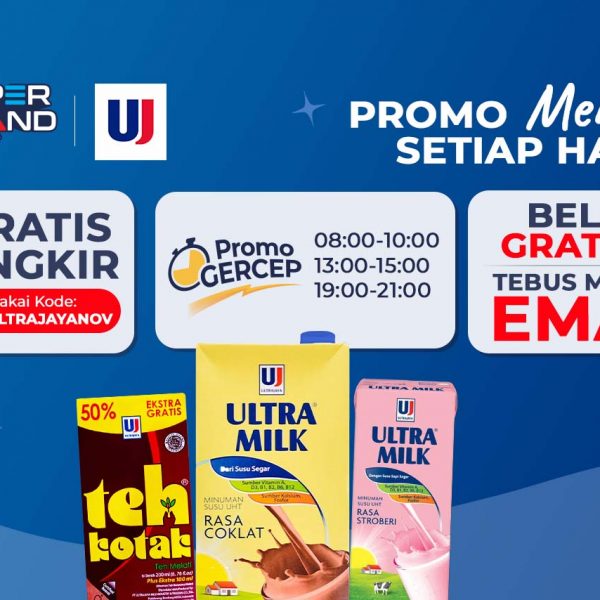 Belanja Hemat di Super Brand Day Ultra Jaya: Beli 1 Gratis 1 Mulai dari 9rb-an!