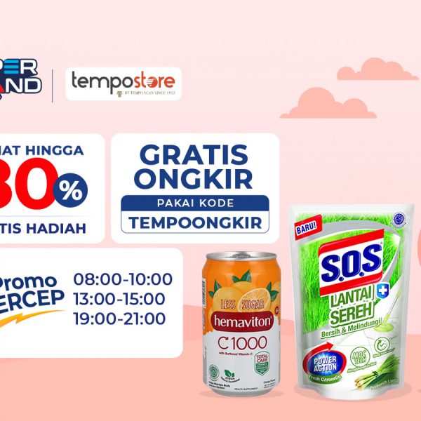 Serbu Super Brand Day Tempo: Hemat Hingga 80% dan Bawa Pulang Speaker JBL Go 2!
