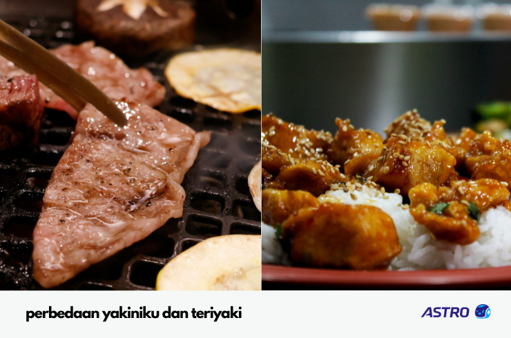 perbedaan yakiniku teriyaki